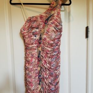 Multi-colored party dress. Worn only once!